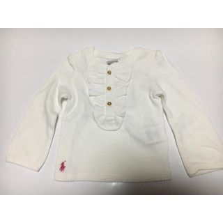 ポロラルフローレン(POLO RALPH LAUREN)の【ごーさま専用】ラルフローレンワッフル生地teeシャツ12M(80cm)(Ｔシャツ)