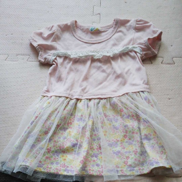 しまむら(シマムラ)のサイズ110 ワンピースとズボン キッズ/ベビー/マタニティのキッズ服女の子用(90cm~)(ワンピース)の商品写真