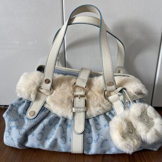 セリーヌ(celine)のナンコ様専用　CELINE ラビットファー　バッグ(ハンドバッグ)