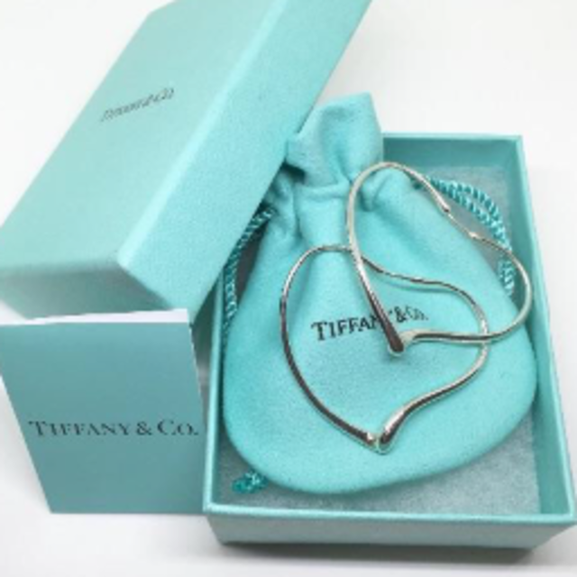 本日まで☆新品♪ギフト☆TIFFANY&CO. オープンハート フープ ピアス