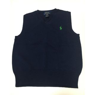 ポロラルフローレン(POLO RALPH LAUREN)の新品タグ付き☆ラルフローレンニットベスト3T(100cm)(ニット)