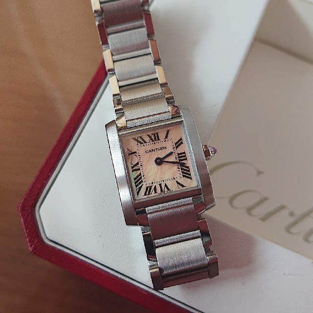 Cartier - ★ カルティエ ★ タンクフランセーズ 時計 ピンクシェル