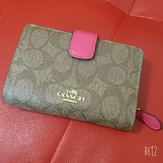 コーチ(COACH)の使用済　COACH二つ折り財布　値下げ(財布)
