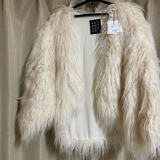 【美品】SLY フェイクファーコート　M