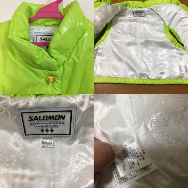 SALOMON(サロモン)のSALOMON サロモン　ダウンベスト レディースのジャケット/アウター(ダウンベスト)の商品写真