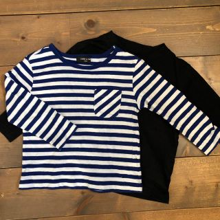 コムサイズム(COMME CA ISM)の子供 長袖Tシャツ２枚セット(Tシャツ/カットソー)