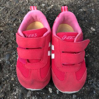 アシックス(asics)のアシックス　アイダホ　BABY3 キッズスニーカー　15cm ピンク系(スニーカー)