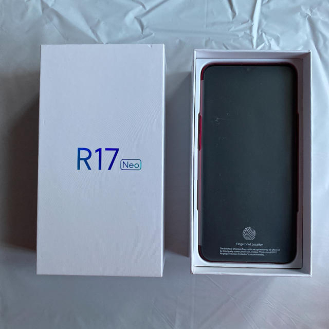 OPPO R17 Neo SIMフリー [レッド] 美品のサムネイル