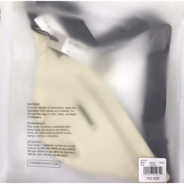 FEAR OF GOD(フィアオブゴッド)のエッセンシャルズ ウエストポーチ バックパック BAG 白 ホワイト メンズのバッグ(ウエストポーチ)の商品写真