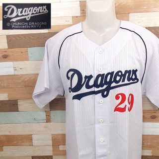 チュウニチドラゴンズ(中日ドラゴンズ)の【DRAGONS】 美品 中日ドラゴンズ YAMAI 29 半袖シャツ サイズF(応援グッズ)