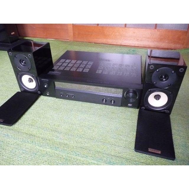 ONKYO NR-365B ハイレゾ対応AVアンプ+スピーカー