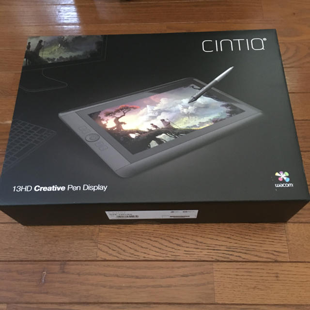 日本産 Cintiq13HD Wacom 13インチ液晶ペンタブレット Cintiq DTK-1300 ...