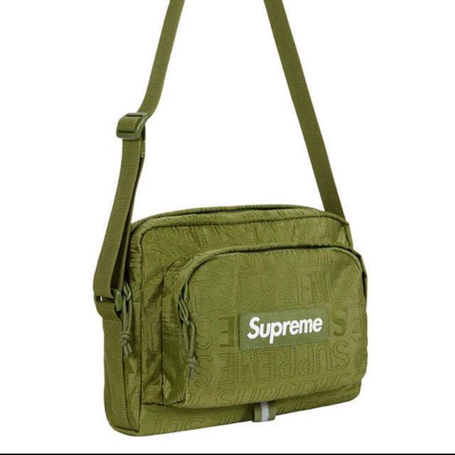 SS19 Supreme shoulder bag ice 水色