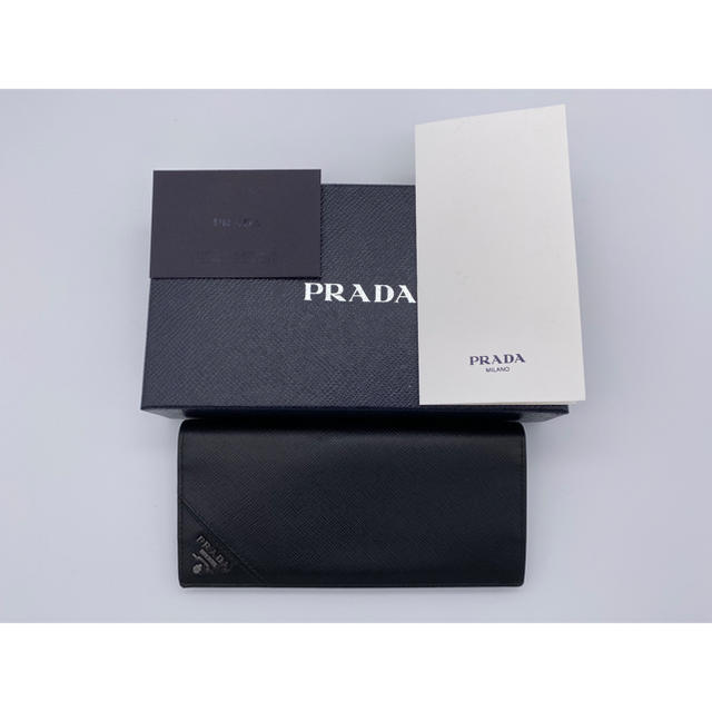 《PRADA/長財布》鑑定済み!! 完全正規品!! 箱付き‼︎