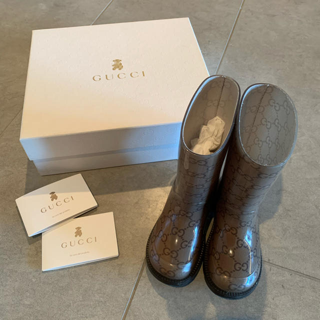 Gucci - SALE!希少!GUCCI childrenレインブーツの通販 by REAL