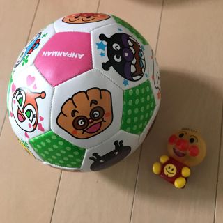 アンパンマン(アンパンマン)のアンパンマン サッカーボールと光るキーホルダーセット(キーホルダー/ストラップ)