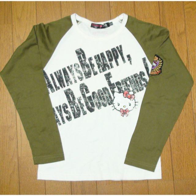 ハローキティ(ハローキティ)のサンリオ　ハローキティのＴシャツ(長袖)　サイズ140　　<082> キッズ/ベビー/マタニティのキッズ服女の子用(90cm~)(Tシャツ/カットソー)の商品写真