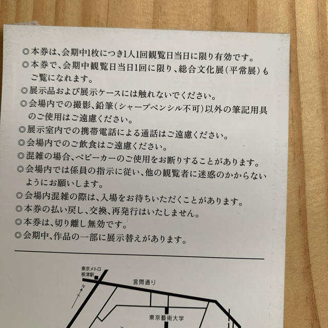 出雲と大和　東京国立博物館 チケットの施設利用券(美術館/博物館)の商品写真