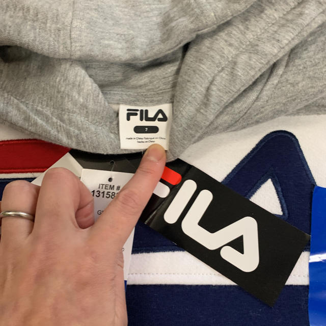 FILA(フィラ)のFILA 130㎝　セットアップ　新品 キッズ/ベビー/マタニティのキッズ服男の子用(90cm~)(ジャケット/上着)の商品写真