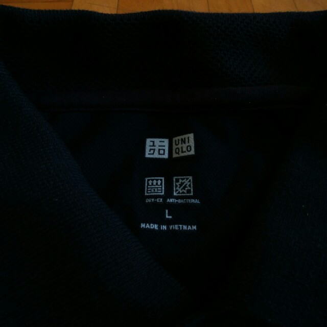 UNIQLO(ユニクロ)のユニクロ　ネイビー　ポロシャツ メンズのトップス(ポロシャツ)の商品写真