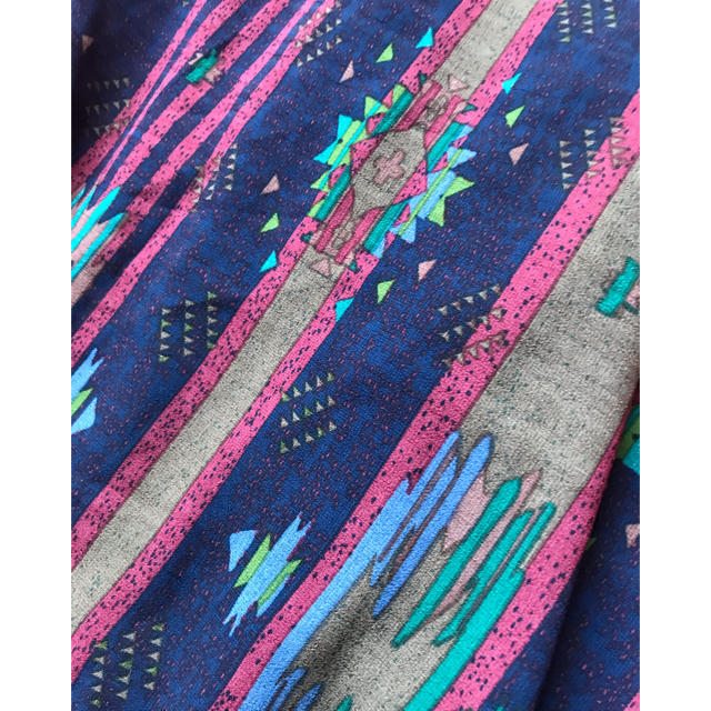 titicaca(チチカカ)のチチカカ  ナバホプリントワンピース　バックプリーツ レディースのワンピース(ロングワンピース/マキシワンピース)の商品写真