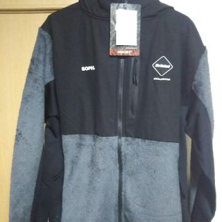 エフシーアールビー(F.C.R.B.)の19AW POLARTEC FLEECE HYBRID JKT グレー L 新品(ブルゾン)