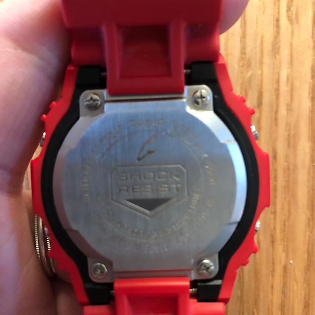 G-SHOCK(ジーショック)の今だけ値下げ❗️GLX-5600-4CR人気のレッドカラー メンズの時計(腕時計(デジタル))の商品写真