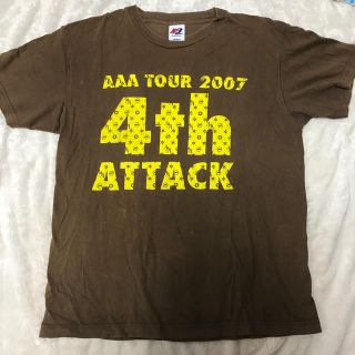 トリプルエー(AAA)のAAA ライブ Tシャツ 2007(国内アーティスト)