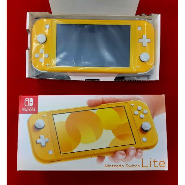 Nintendo Switch(ニンテンドースイッチ)の★美品★ Nintendo Switch Lite イエロー ソフトケース付き エンタメ/ホビーのゲームソフト/ゲーム機本体(携帯用ゲーム機本体)の商品写真