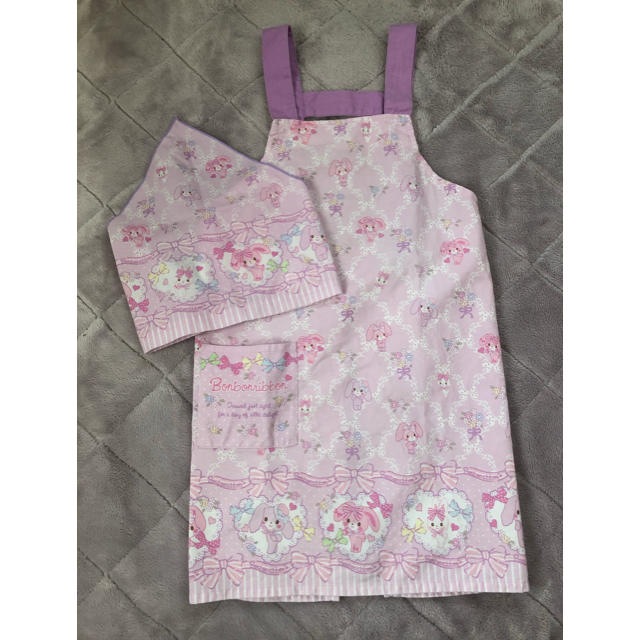 サンリオ(サンリオ)のエプロン 子供用 キッズ/ベビー/マタニティのキッズ服女の子用(90cm~)(その他)の商品写真