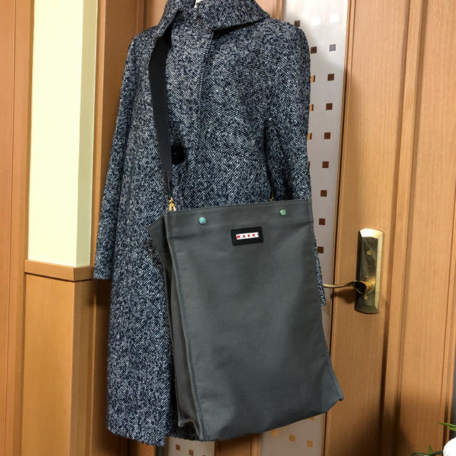 Marni(マルニ)のマルニ　　新品　　キャンパス地バック！ レディースのバッグ(メッセンジャーバッグ)の商品写真