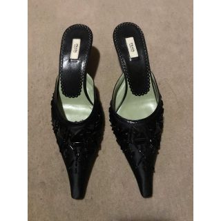 プラダ(PRADA)のnoさん専用★美品 PRADA ビジューミュール(ミュール)