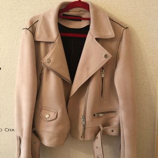 ザラ(ZARA)のZARAスエードジャケット(ライダースジャケット)