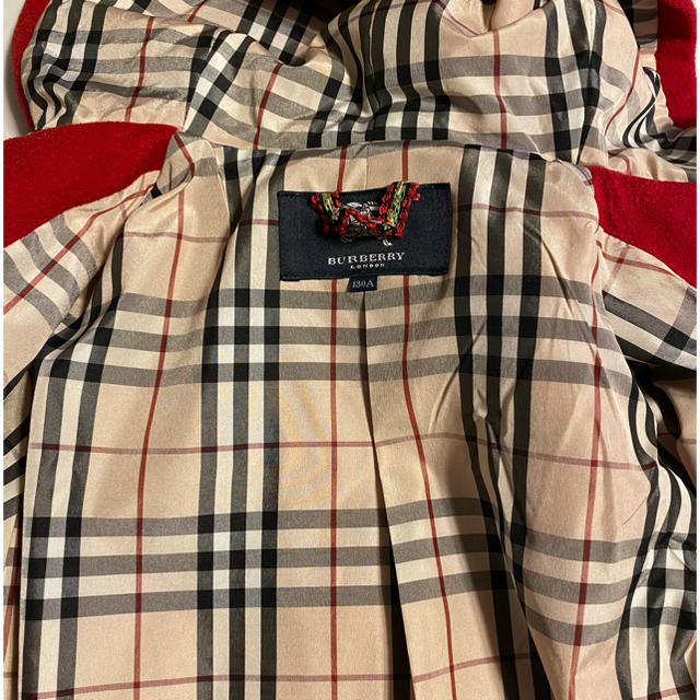 BURBERRY(バーバリー)のBurberryダッフルコート キッズ/ベビー/マタニティのキッズ服女の子用(90cm~)(コート)の商品写真