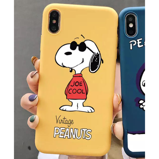 SNOOPY(スヌーピー)のiPhone6s スヌーピー シリコンケース 《新品》 スマホ/家電/カメラのスマホアクセサリー(iPhoneケース)の商品写真