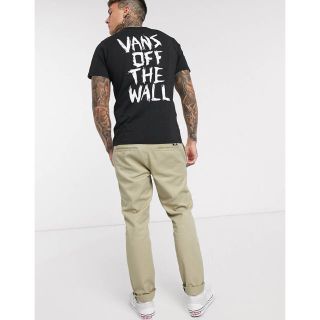 ヴァンズ(VANS)のVans scratched t-shirt in black UK限定Tシャツ(Tシャツ/カットソー(半袖/袖なし))