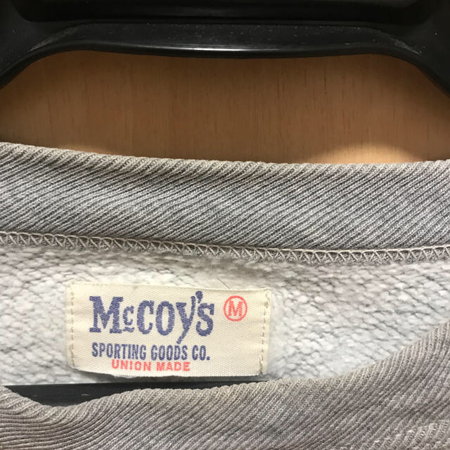 THE REAL McCOY'S(ザリアルマッコイズ)のコバルト様用　マッコイズ　スエット　M  メンズのトップス(スウェット)の商品写真
