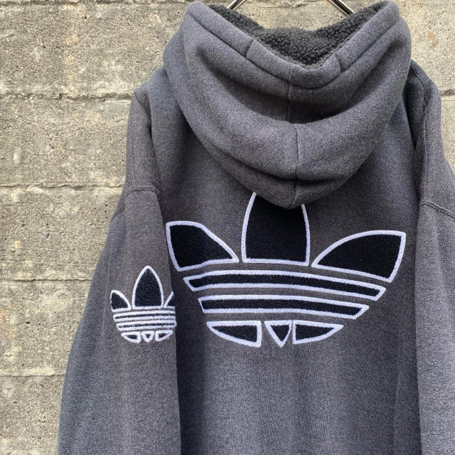 美品 90’s adidas ボアライナー パーカー レア