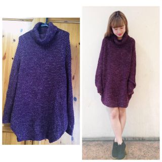 カスタネ(Kastane)のfreepeople ニットワンピース＊(ひざ丈ワンピース)