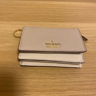 ケイトスペードニューヨーク(kate spade new york)のケイトスペード☆カードケース☆本物(名刺入れ/定期入れ)