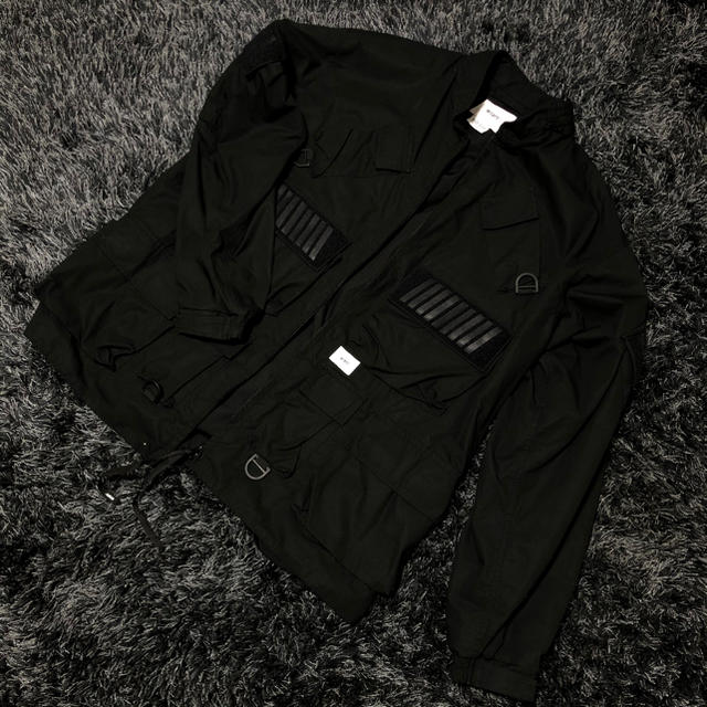 wtaps moduler jacket black