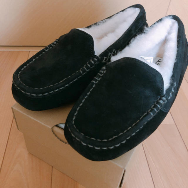 UGG モカシン アグ レディース ブラック 23cm | kensysgas.com