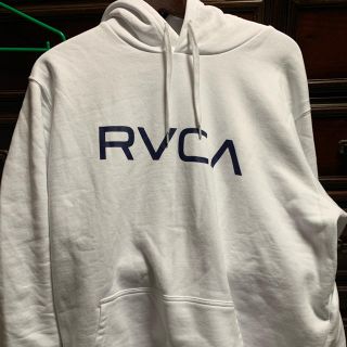 ルーカ(RVCA)のRVCA パーカー Lサイズ ホワイト(パーカー)