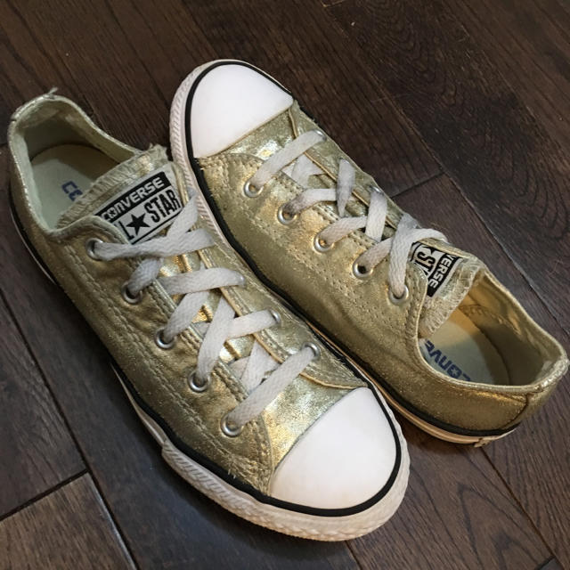 CONVERSE(コンバース)のアメリカUSA企画コンバースオールスターシャイニーカラー アメカジスポーツmix キッズ/ベビー/マタニティのキッズ靴/シューズ(15cm~)(スニーカー)の商品写真