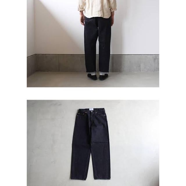 YAECA(ヤエカ)のYAECA WIDE STRAIGHT DENIM indigo 29 メンズのパンツ(デニム/ジーンズ)の商品写真