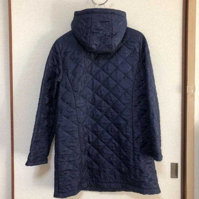 THE SMOCK SHOP(スモックショップ)の☆8割引　THE  SMOCK  SHOP キルティングコート 紺　ＳＭ レディースのジャケット/アウター(ロングコート)の商品写真