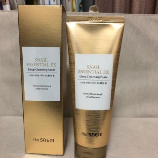 ザセム(the saem)のスネイルエッセンシャルex ディープクレンジングフォーム(洗顔料)