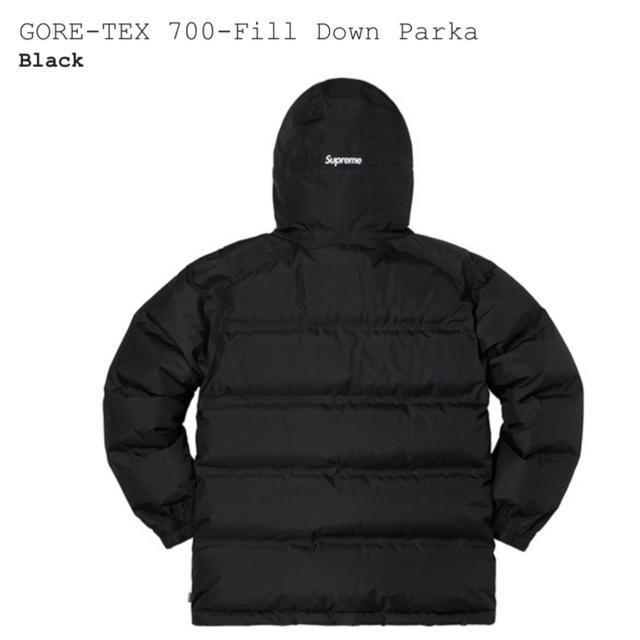 supreme gore tex 700fill down　新品未使用タグ付き