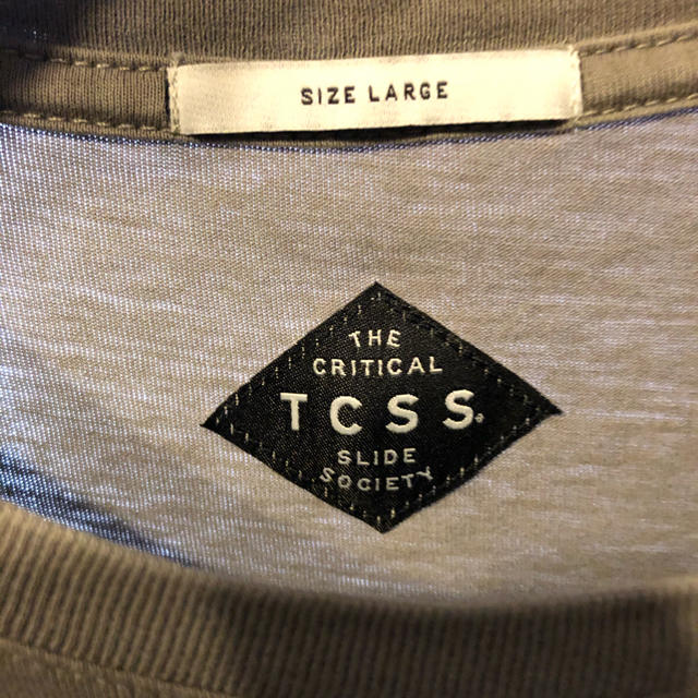 Ron Herman(ロンハーマン)のtcss tシャツ　グレー メンズのトップス(Tシャツ/カットソー(半袖/袖なし))の商品写真