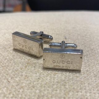 グッチ(Gucci)の★iku4444様専用★GUCCI グッチカフリンクス スクエアロゴ SV925(カフリンクス)